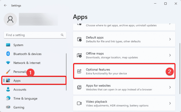 optional features 600x374 - Missing Right-click Print on the Windows 11 File Explorer: Best Fixes