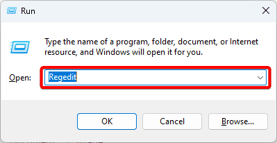 regedit - Top Ways to Disable Left Swipe on Windows 11