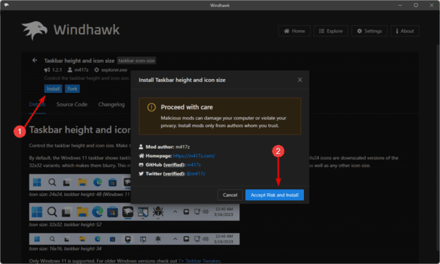 Taskbar Size Only Best Ways to Change Taskbar Size on Windows 11 - NEXTOFWINDOWS.COM