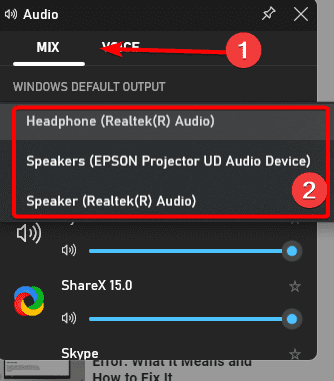 Default output - How to Change Output Device on A Windows 11 Computer