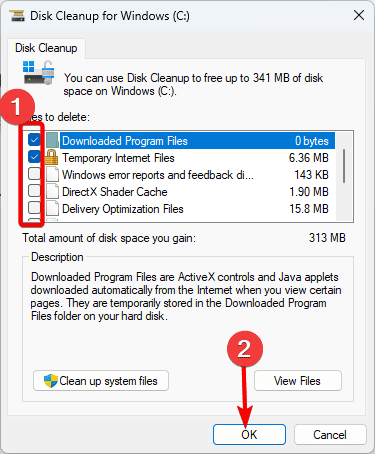 Items to delete - All Possible Ways to Clear Cache on Windows 11