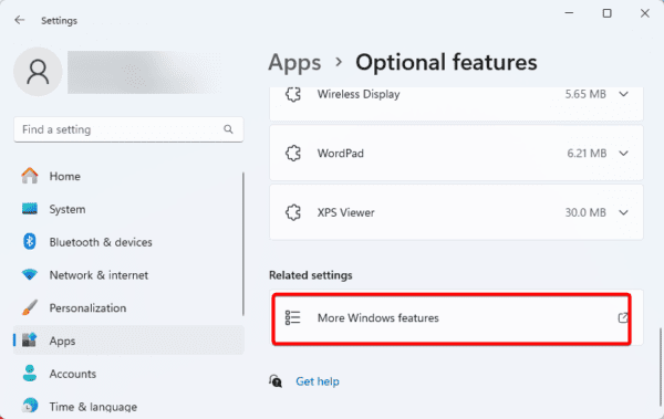 More windows features 600x379 - Best Ways to Enable Hyper-V on Windows 11