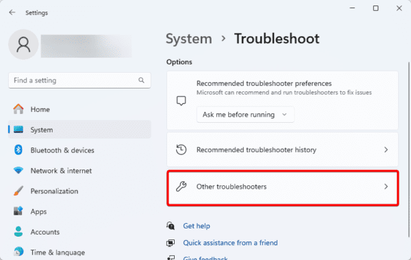 Other troubleshooters 3 600x379 - How to Fix Windows Update Error 0x80246017