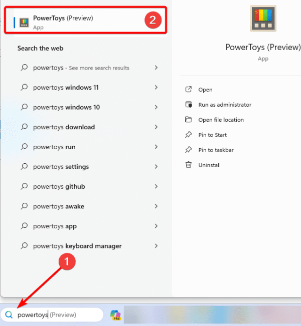 Powertoys 1 600x651 - Best Ways to Create Environment Variables on Windows 11