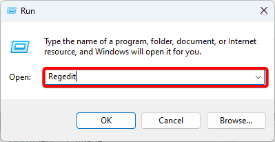 regedit - Narrator Won’t Turn Off on Windows 11: Fixed