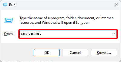 services 2 - Fixed: Windows 11 Apps Not Opening or Working