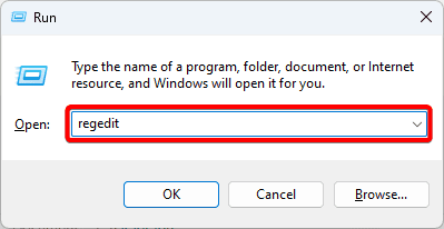 regedit 2 - Windows 11 Create New Folder Option Disappeared: Fixed