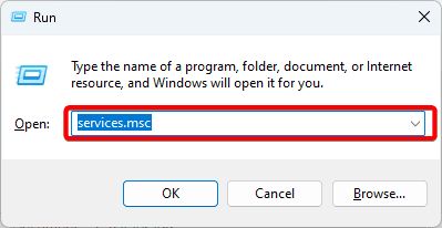 services - Best Fixes: Can’t Type in Windows 11 Search Bar