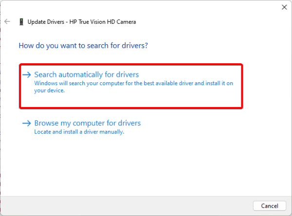 Auto driver search 600x444 - Bad Pool Caller on Windows 11: Fixed
