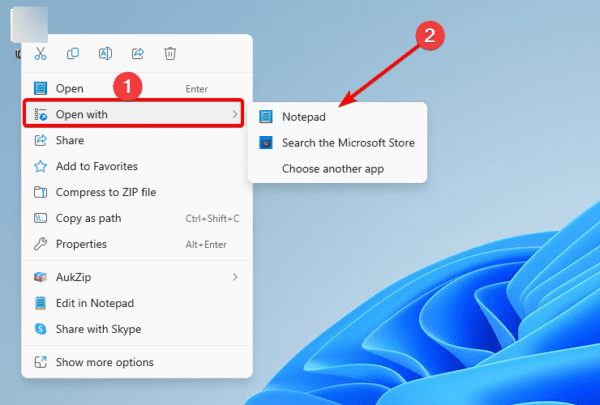 Open with option 2 600x405 - Best Ways to Open a PIB File in Windows 11