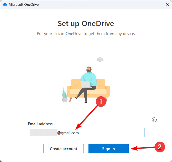 Sign in one drive - Top Fixes When OneDrive is Not Showing in File Explorer in Windows 11