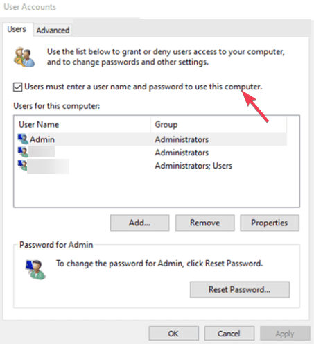 Username and password option - How to Disable the Windows 11 Challenge Phrase