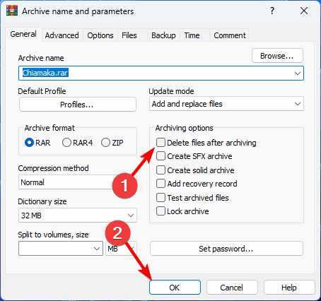 delete after archiving - How to Force Delete a File or Folder on Windows 11