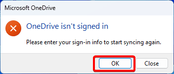 onedrive isnt signed in - Top Fixes When OneDrive is Not Showing in File Explorer in Windows 11
