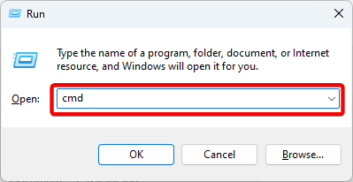 open cmd 4 - Best Fixes for Bad Image Error in Windows 11