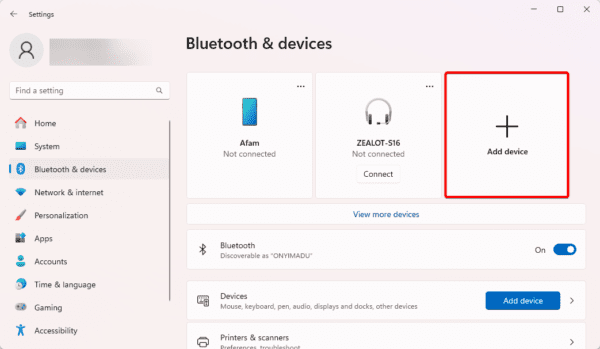 Add device 600x349 - Windows 11 Bluetooth Keyboard Not Working: Top Fixes