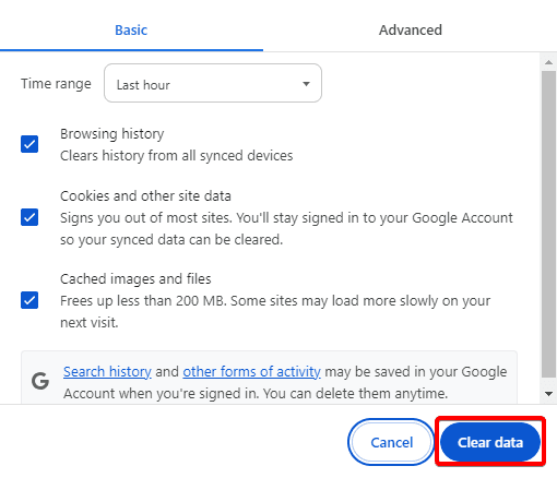 Chrome clear data - Can’t Print From Google Chrome on PC: Fixed