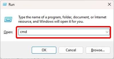 Open cmd - Windows Key Not Working In Windows 11: Fixed