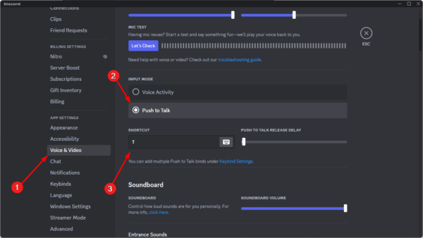 Push to talk 600x338 - Microphone Not Working In Discord on Windows 11: Fixed