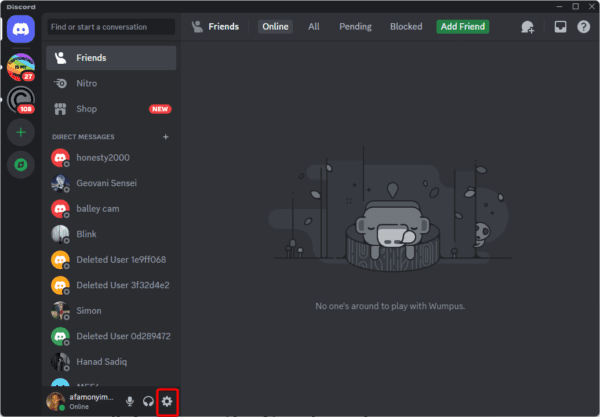 Settings option 600x417 - How to Fix Discord High CPU Usage in Windows 11