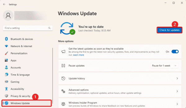 Windows update 1 600x349 - Windows 11 Stuck on Shutting Down Screen: Top Fixes