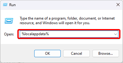 appdata - Top Fixes for Corrupted Icons and Shortcuts in Windows 11